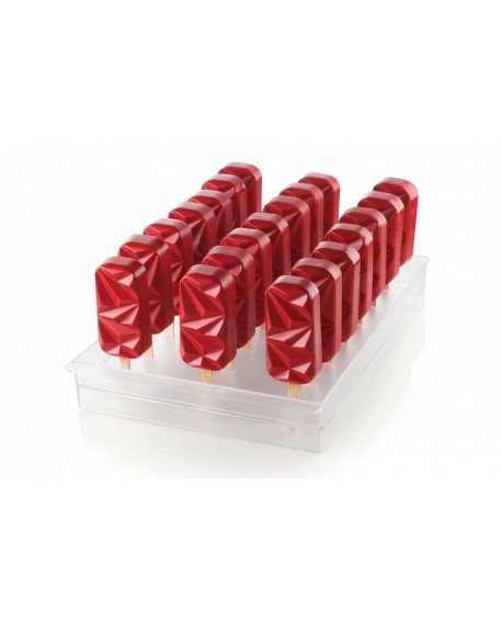 Forma silikonowa Silikomart Shock do lodów, 6 gniazd