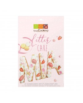Letter Cake szablony litery 19 cm Alfabet kruchy tort warstwowy