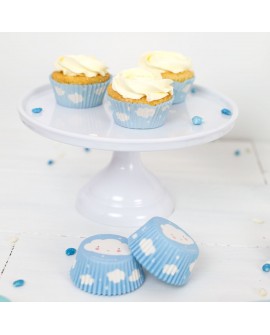 WHITE cake stand 23 cm