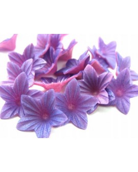 mini virágok Decor lila shaded kb. 2 cm 50 db