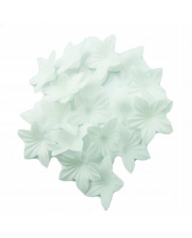 FLOWERS WHITE MINI 50 Waffeln