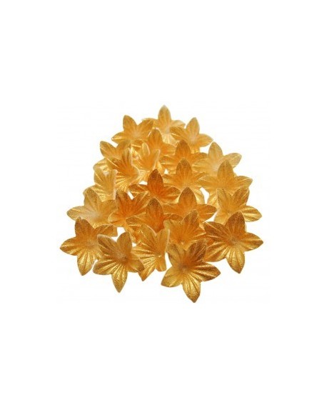 GOLD WAVE FLOWERS MINI 50 pcs. wafer