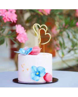BLUMEN MIT BLAUEM STORCZYK 10 Stück Waffeln