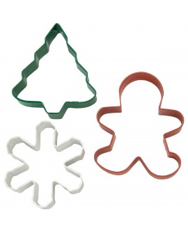 Metallformen 3 Stk. Wilton Weihnachtskugel, Schneeflocke Metallformen 3 Stk. Wilton Weihnachtskugel, Schneeflocke