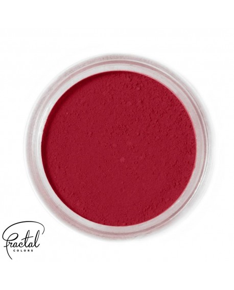 dust food colouring MATTE Fractal BURGUNDY