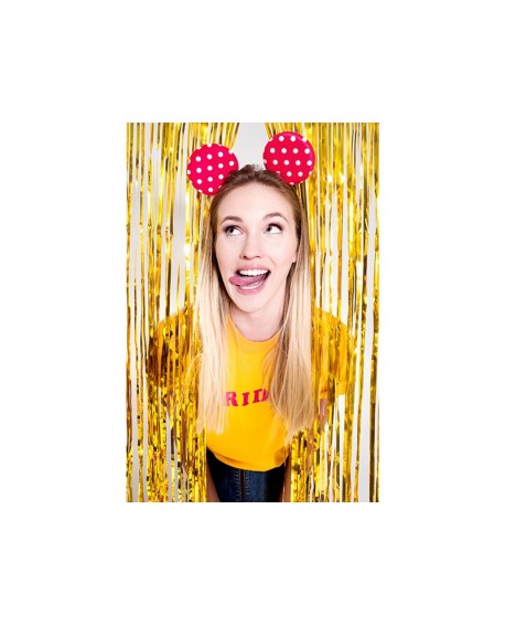 Kurtyna imprezowa, złoto, 90 x 250 cm