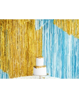 Partyvorhang GOLD 90 x 250 cm Gold