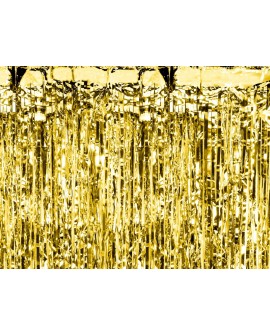 Kurtyna Party ZŁOTO 90 x 250 cm Złota