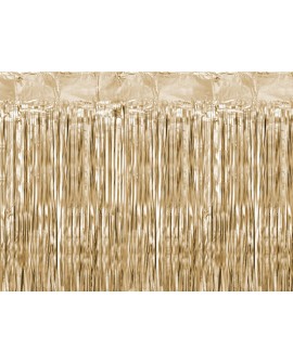 Kurtyna Party JASNE ZŁOTO 90 x 250 cm
