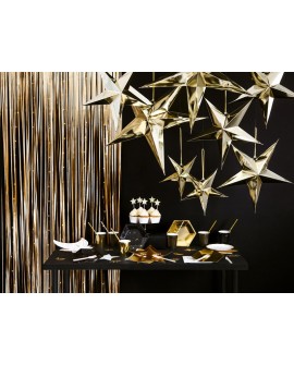 Kurtyna Party JASNE ZŁOTO 90 x 250 cm