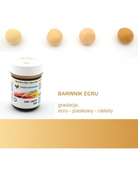 Харчовий барвник гелевий Food Colours ECRU - CIELISTY