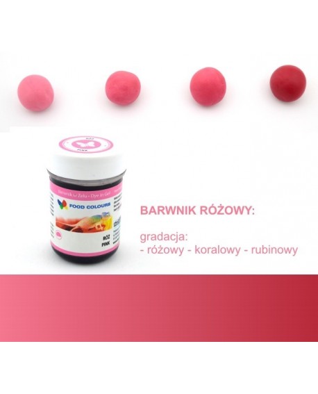 Food colouring gel Food Colours PINK