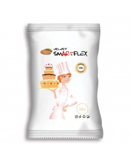 Smartflex sugar paste WHITE 0.25 kg almond