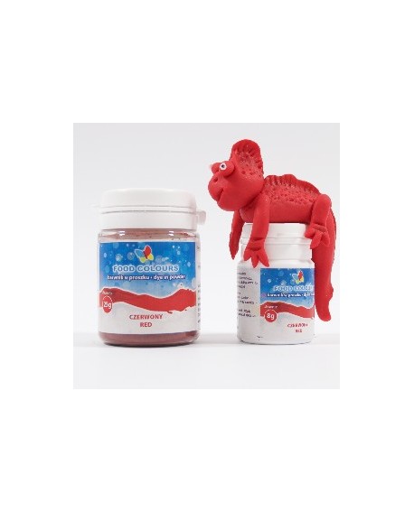 Barwnik w proszku FC CZERWONY 25g
