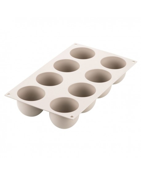 3D silicone mold Silikomart PUFF 8 slots monoportions