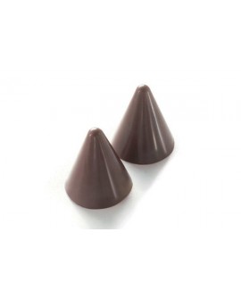Silikonform PRALINES CONES Silikomart Pralinen 15 Schlitze
