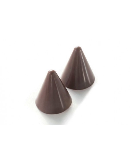 Silikonform PRALINES CONES Silikomart Pralinen 15 Schlitze