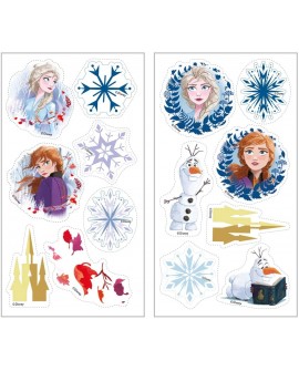 Dekoracje waflowe FROZEN II 14 wzorów z opłatka Kraina Lodu Dekoracje waflowe FROZEN II 14 wzorów z opłatka Kraina Lodu