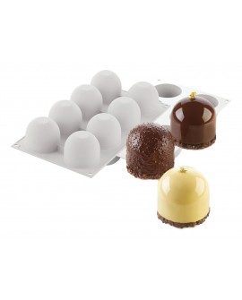 Forma silikonowa 3D Silikomart DOME 6 cm 8 gniazd