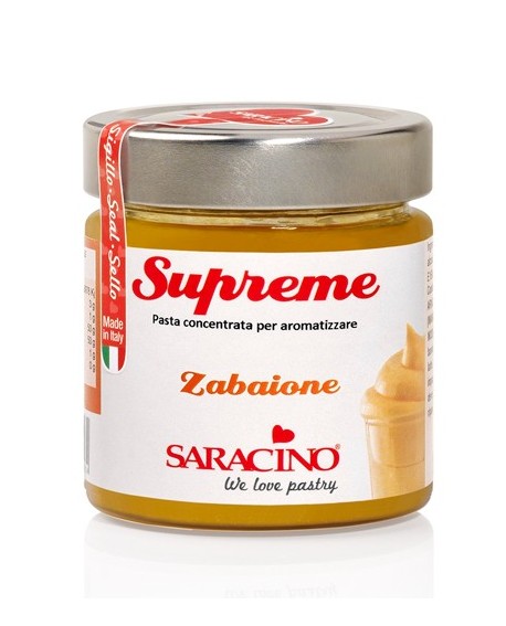 Pasta smakowa Saracino, zabajone, 200 g