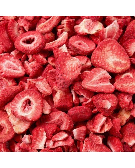 Truskawka liofilizowana Pi-Nuts, plastry, 80 g