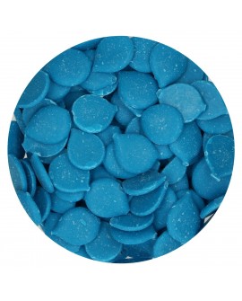 Dropsy czekoladowe FunCakes Deco Melts, niebieskie, 250 g