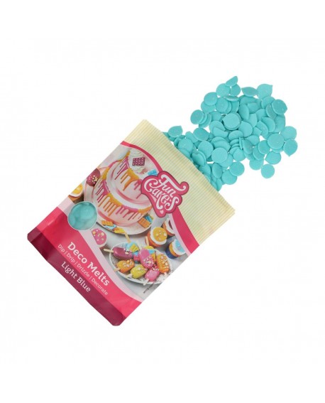 FC Deco Melts Schokoladentropfen BLAU 250g