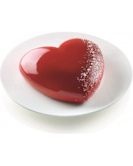 Forma silikonowa 3D Silikomart BATTICUORE Serce tort musowy