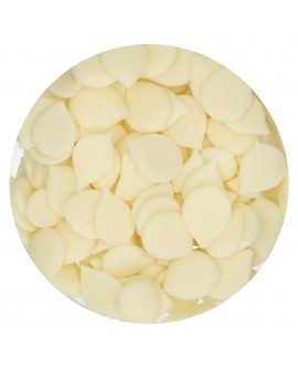Dropsy czekoladowe FunCakes Deco Melts, białe 250g bez barwnika