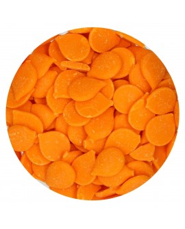 Dropsy czekoladowe FunCakes Deco Melts, pomarańczowe, 250 g