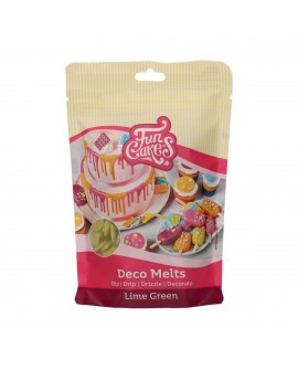 FC Deco Melts Limette Schokoladendrops 250g