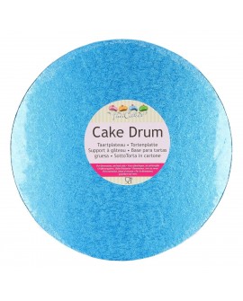 CAKE FOUNDATION BLUE 12 mm SQUARE 25 cm