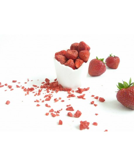 Truskawka liofilizowana Pi-Nuts, grys, 80 g