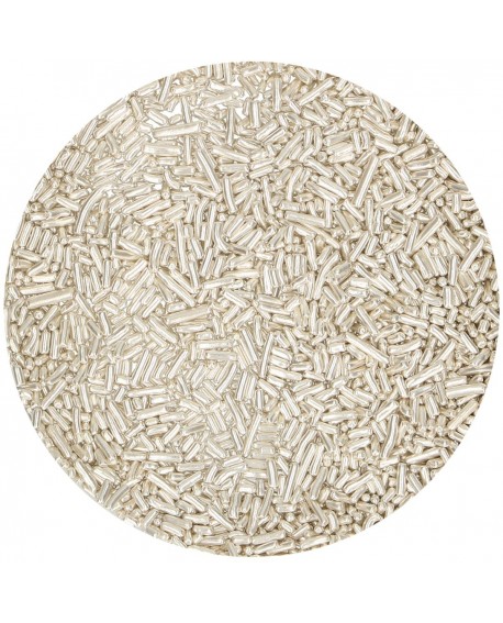 Posypka Fun Cakes 80 g PAŁECZKI SREBRNE