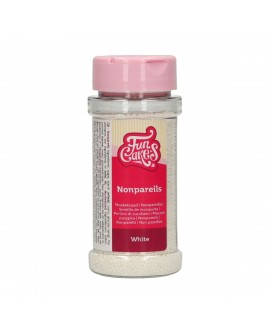 Fun Cakes sprinkles 80 g WHITE DASH Fun Cakes sprinkles 80 g WHITE DASH