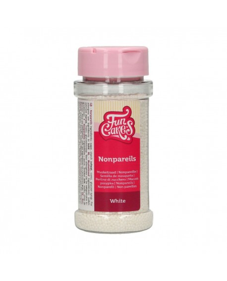 посыпка Fun Cakes 80 g нонпарель БЕЛЫЙ