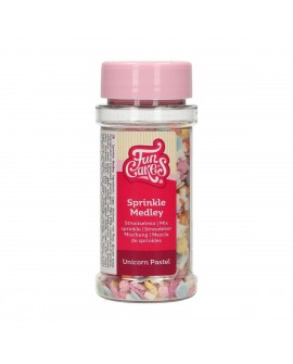 Posypka Fun Cakes UNICORN MIX 50 g Jednorożec Pastelowy