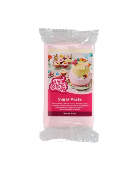 fondant bevonáshoz és díszítéshez FunCakes rózsaszín 250 g