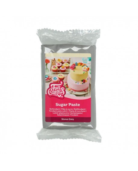 Sugar Fun Cakes Grau 250 g Stein Grau