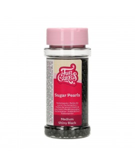 Posypka Fun Cakes 80 g PEREŁKI CZARNE 4 mm