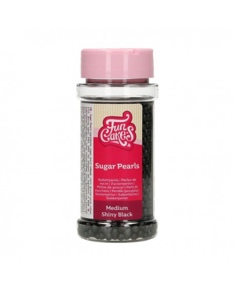 Posypka Fun Cakes 80 g PEREŁKI CZARNE 4 mm