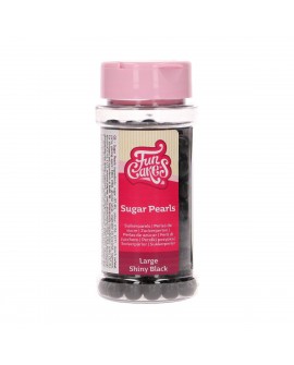 Posypka Fun Cakes 80 g PEREŁKI CZARNE 7 mm