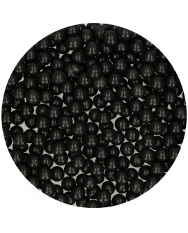 Fun Cakes sprinkles 80 g black pearls 7 mm