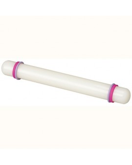 Wałek nieprzywierający do fondant z pierścieniami 23 cm Wilton