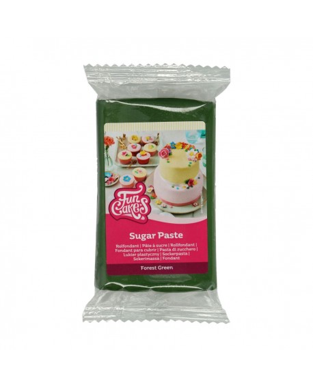 Fondant Fun Cakes Wald Grün 250 g Forest Green