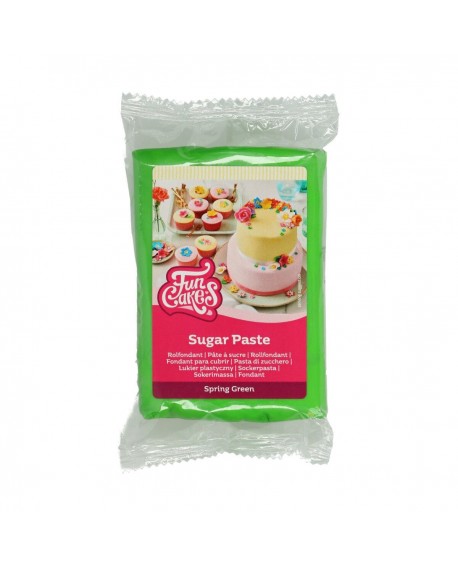 Fun Cakes Spring Green 250 g Spring Green sugar paste