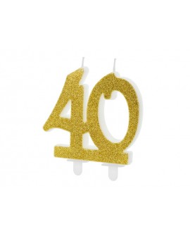 Kerze PD 40 
GOLDEN