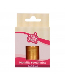 Farbka Fun Cakes Metaliczna CIEMNE ZŁOTO 30 ml