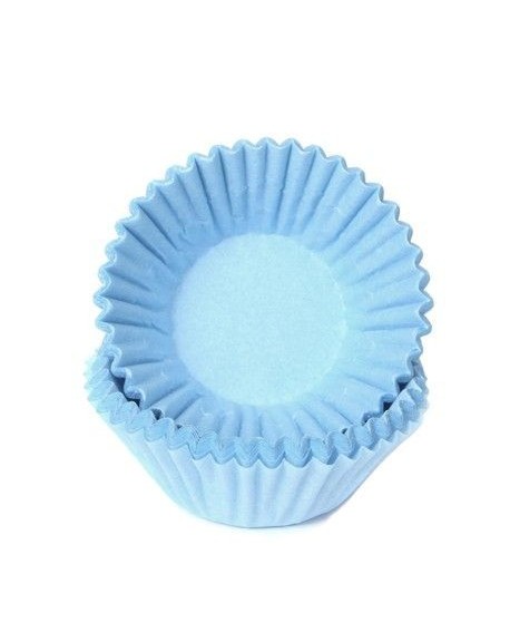 Papilotki BON BON Wilton NIEBIESKIE 75 szt na czekoladki