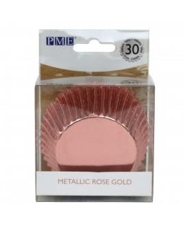 Muffinförmchen HoM 24 Stk Folie,Gold